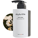 skybottle Perfumed Body Lotion with Pump, Fast Absorbing, Korean Skin Care, Bergamot, White Rose Scented Lotion for Women & Men, 10.1 Fl. Oz