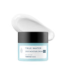 THANKYOU FARMER True Water Deep Moisture Cream EX - Hyaluronic Acid Moisturizer, Ceramide, Panthenol, Dermatologist Tested Korean Moisturizer for Face, Fragrance-free, 2.81 Fl Oz (80ml)