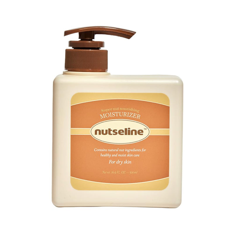 Super Nut Nourishing Moisturizer Unscented for Dry Skin Korean Skin Care, Body Lotion, Fermented Shea Butter, Natural Nut Ingredients, Milky Lotion Texture, Non-Greasy, (500ml / 16.9oz)