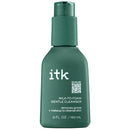 ITK Skincare 2-in-1 Milk-To-Foam Gentle Cleanser - Effective Face Wash + Makeup Remover with Vitamin B5, Pineapple + Coconut Enzymes for Radiant Skin - Cleanse, Remove Excess Makeup + Moisturize Skin
