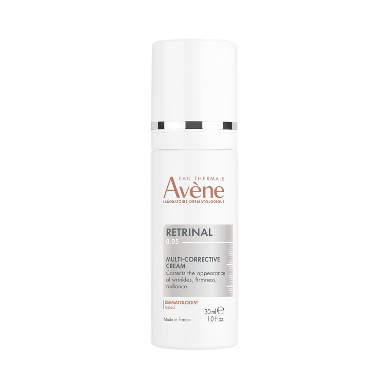 Av�ne Retrinal 0.05% Multi-Corrective Cream, Anti-aging Face Cream, Powered by Retinaldehyde + Niacinamide + Hyaluronic Acid, Retinal Visibly Reduces Fine Lines & Wrinkles, 1 Fl Oz
