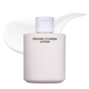 Whamisa Organic Flowers Double Rich Lotion, 95.2% Organic, Waterless Formula, Fermented Postbiotic for Deep Hydration & Soothing, Moisturizing (200ml)