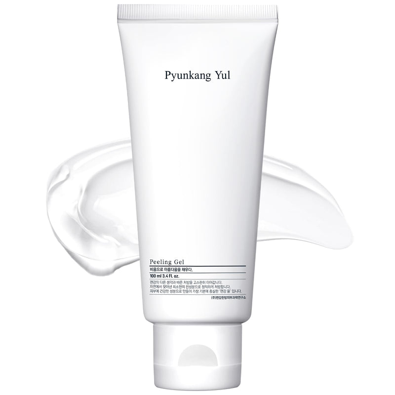 [PKY] Pyunkang Yul Peeling Gel with Immediate Visible Effect, Mild and Smooth Face Scrub with Papaya and AHA, Zero-Irritation, Korean Skincare (3.4 Fl.Oz, 100ml)