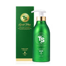 TS Gold Plus Shampoo | Hair Loss Shampoo with Biotin, Gold Extract & Niacinamide | Scalp Circulation & Volume Care | Sulfate-Free Korean Hair Care for Thinning Hair (17.6 Fl Oz / 500mL)