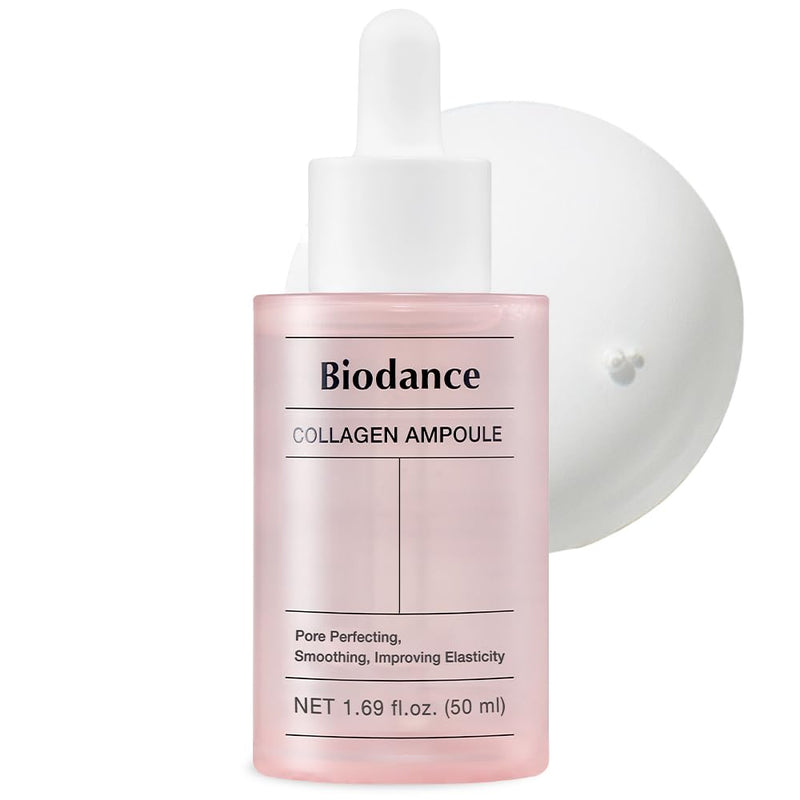 Biodance Collagen Ampoule | Korean Collagen Serum for Face, Pore Minimizing & Anti Aging Face Serum for Women | 1.69 fl. oz x 1 ea