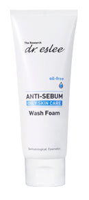 Anti-Sebum Foaming Facial Cleanser for Oily Skin - 100ml - Non-Irritating Daily Face Wash Cleansing Foam - Controls Excess Sebum, Soothes Irritation, Sulfate-Free, Korean Skin Care