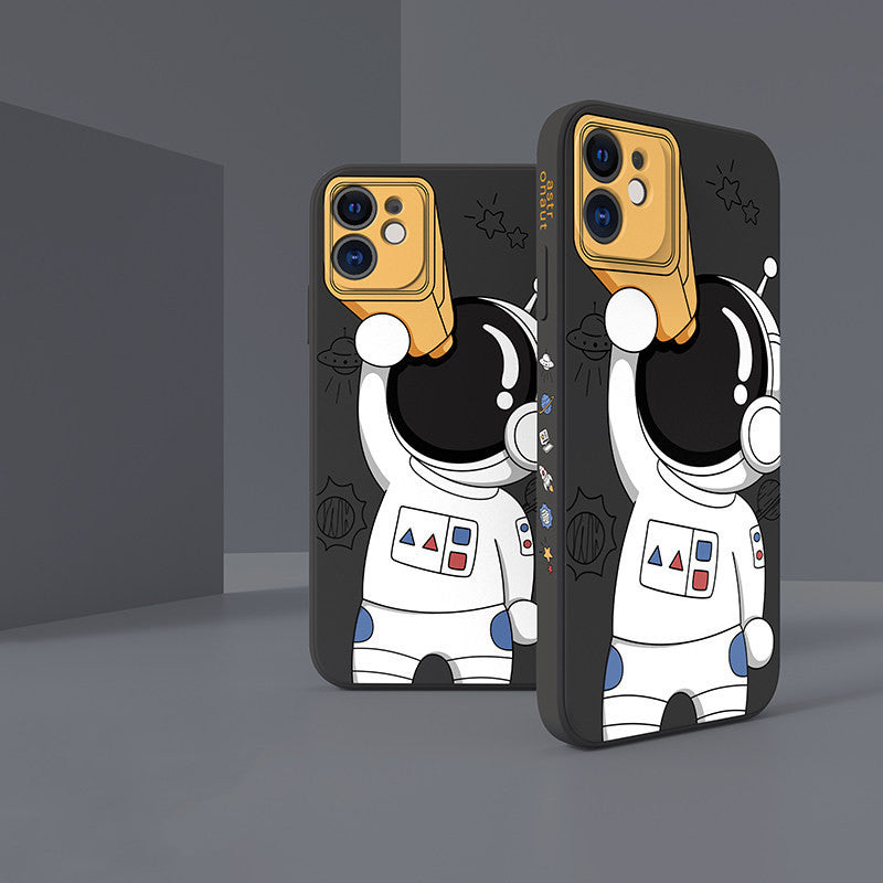 For Astronauts, Mobile Phone Case Side Pattern, Soft Case