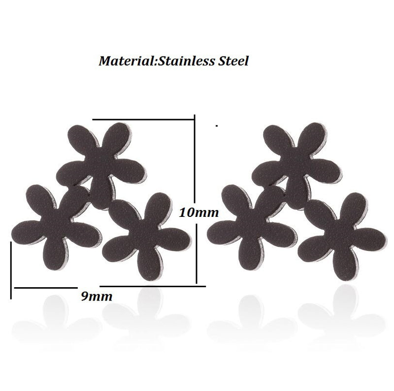 Fashionable And Simple Stainless Steel Ear Studs