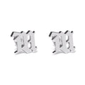 Titanium Steel Fashion Stainless Steel Letter Earrings