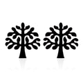 Fashionable And Simple Stainless Steel Ear Studs