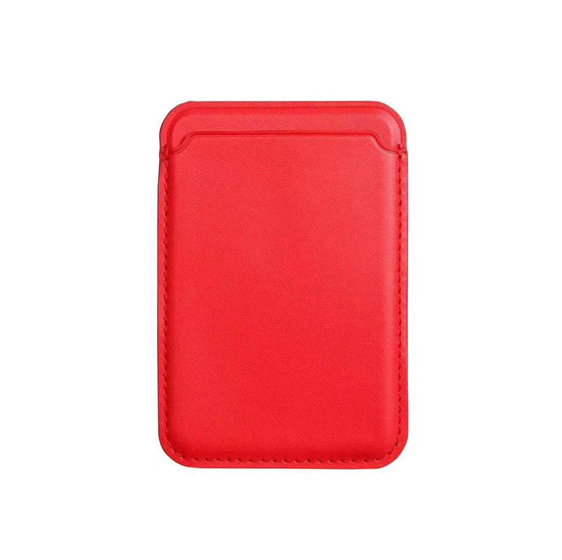 Compatible with Apple, Applicable Mobile Phone Protective Case Back With Magnetic Card Holder MagSafe Card Case Leather
