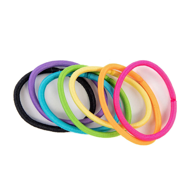 Premium 4mm Bright Elastic Bands - 32 Count