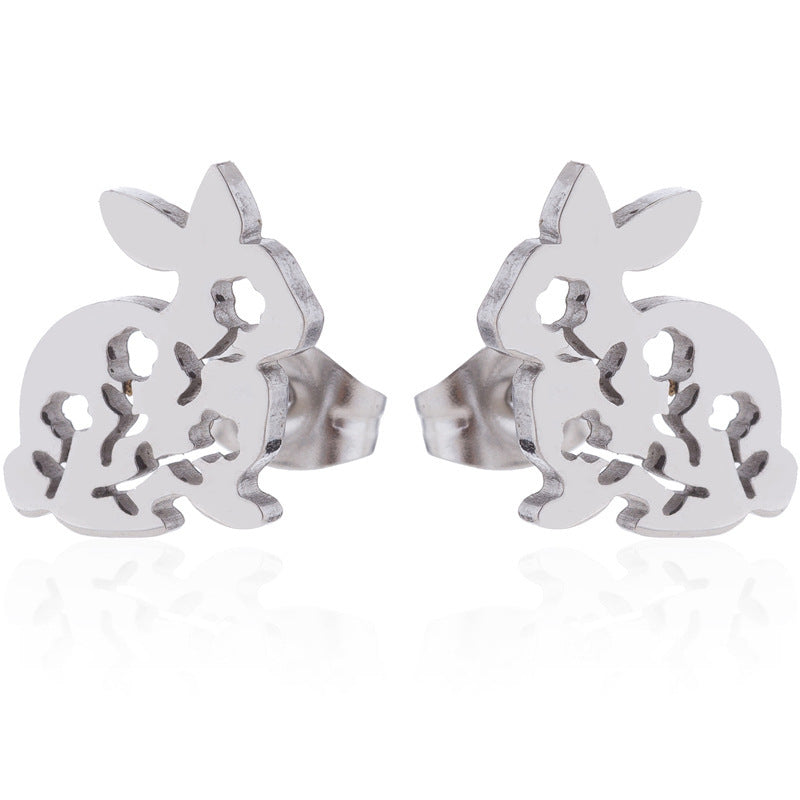 Bunny Mini Korean Fashion Stud Earrings