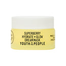 Youth To The People Superberry Dream Mask - Hydrating Vitamin C Face Moisturizer + Overnight Facial Mask, Plumps + Brightens Skin, Treats Dullness, Evens Skin Tone, Formulated With Hyaluronic Acid