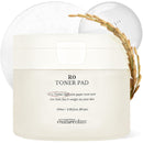 [NATURECLASS] R0 Rice Toner Pads |Seamless Cellulose Gel | Zero Irritation Hydration | Rice-Peptide Complex for Soothing,Nourishing | Vegan & Biodegradable | Korean Skincare | 80 Pads