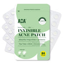AOA Studio Absorbing Cover Healing Invisible Acne Patch Blemish Spot, Treatment, Facial Acne Patch Vegan, Cruelty Free, Hydrocolloid, Two Sizes 10mm 12mm (Total 84 Counts)