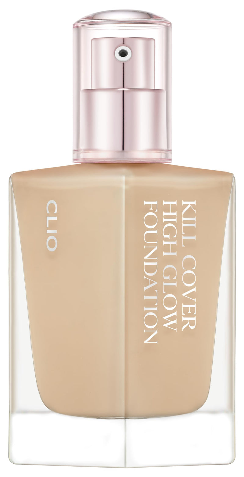 CLIO KILL COVER HIGH GLOW FOUNDATION (4 GINGER, 1.3 Fl Oz)