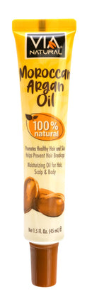 100% Natural Moroccan Argan Oil 1.5 Fl Oz (Pack of 1)