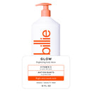 Billie Glow Brightening Women's Body Lotion, Citrus Woods Scent, With Vitamin C, 18 fl oz