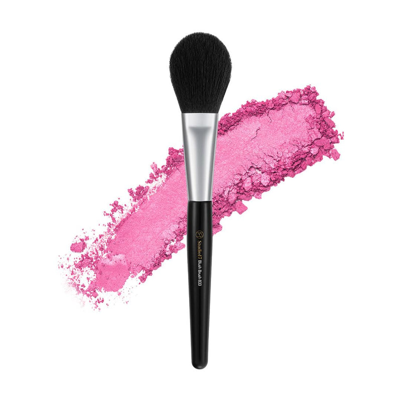[STUDIO17] Blush Brush for Makeup | Professional Makeup Brush with Premium Synthetic Bristles | Flawless Korean Makeup Brushes | Blusher Brush Designed by Artists