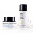 belif Ceramide & SPF Duo Moisturizing Bomb + Milky Sun Serum SPF 40 | 48hr Hydration, Barrier Repair, Lightweight UV Defense, Korean Skincare Set