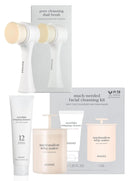 Nooni Pore Cleansing Tool - Manual Dual Brush + 2-in-1 Much Needed Facial Cleansing Kit - Whip Maker & Face Cleanser Bundle