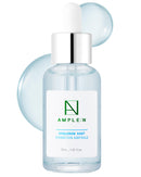 AMPLE:N Hyaluron Shot Hydration Serum Korean Plumping Face Serum with Hyaluronic Acid and Xylitol - Ultra Hydrating Moisturizer to Reduce Wrinkles and Restore Vitality and Glow, 1.01 fl.oz.