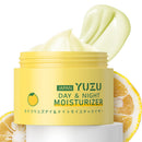 Yuzu Facial Moisturizer, Intense Hydration, Radiance Boosting Aging Skin, Deeply Moisturizes Enhance Skin, Even Skin Tone, Body and Face Moisturizer with Vitamin C for Day & Night Use