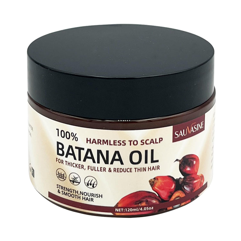 100% Pure Batana Oil Cream Soft & Smooth Hair Moisturizer for Dry, Damaged Hair and Scalp Deeply Nourishing, Lightweight, Fast-Absorbing