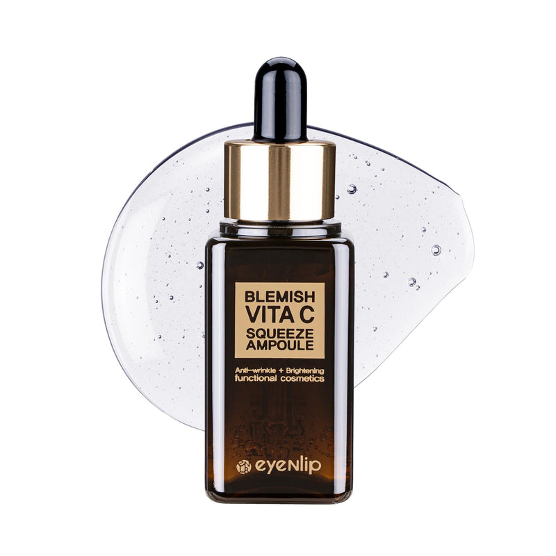 Blemish Vita C Squeeze Ampoule 1.01 oz - Niacinamide, Vitamin C & Hyaluronic Acid Serum for Hydration and Skin Balance, Korean Skincare