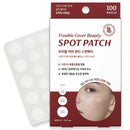 AVCA Trouble Cover Calming Clear Spot Patches 100 count - Hydrocolloid Acne Korean Spot Patch to Cover Zits, Pimples and Blemishes, for Troubled Skin and Face (12mm*20p + 10mm*48p + 8mm*32p)