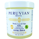 Braid, Loc & Edge Gel Lemongrass Extra Hold for Natural Hair | Edge Control, Twist, Braid, Long-Lasting Shine & Frizz Control 16 oz