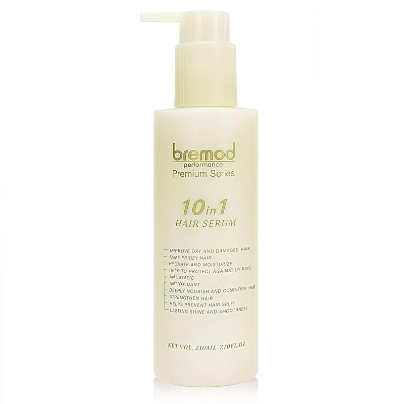 10 in 1 Hair Serum-Anti Frizz Control Hair Oil-Repair Treatment Moisturize Deeply Nourish Repair Dry Damaged Hair 7.1Fl oz