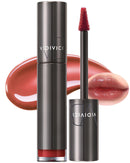 VIDIVICI Millennial Tint Glit - Transfer Proof Moisture Korean Lip Tint with Long-Lasting Color, Lightweight Water Jelly Texture, Hydrating & Smudge-Free Lip Stain, 0.13oz (04 FALLING BROWN)