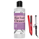16oz. Iron Cleaner Solution - Keep Styling Tools Working Effectively with Hot Iron Cleaner - Made in USA for Curling & Flat Irons - Cosmetology Supplies