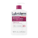 Lubriderm Advanced Therapy Fragrance Free Moisturizing Hand & Body Lotion + Pro-Ceramide, Intense Hydration for Itchy, Extra Dry, & Sensitive Skin, Non-Greasy, Hypoallergenic, 16 fl. oz