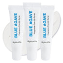 Skybottle (Pack of 3) Unscented Blue Agave Lip Balm Syrup, Highly Moisturizing Lip Gloss, Vegan Certified, Jojoba Oil, Soothes and Hydrates, Nourishing Lip Treatment, 0.3 Fl. Oz