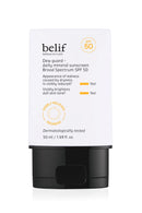 belif Dew Guard - Daily Mineral sun SPF 50 Hydrating Niacinamide Sunscreen (1.69 fl. oz) - Daily Broad Spectrum, Reduces Redness, No-White Cast, Non-Greasy, Korean Skincare