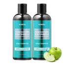 KUNDAL Clear Soothing Scalp Shampoo [Apple Green Tea] Shampoo - Korean Hair Care, Deep Cleansing, Sensitivity Care, For Dry Scalp 10.14fl oz (Pack of 2)