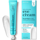 Under Eye Cream for Dark Circles and Puffiness - Caffeine Eye Cream Anti Aging Brightener With Niacinamide, Squalane, Peptide Complex, Korean Skin Care Formula - Massage Zinc Roller - Puffy Eyes