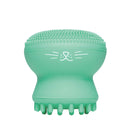 I Dew Care Cleansing Tool - Pawfect Face Scrubber | 3-in-1 Cute Silicone Pore Cleanser, Exfoliator, and Massager with Sponge