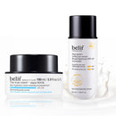 Belif Aqua Sun Serum Duo - Hydration & SPF Skincare Set | Lightweight Gel Cream Moisturizer (100ml) & Milky Niacinamide Sun Serum SPF 40, 12hr Moisture, No White Cast, Korean Skin Care