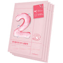 numbuzin No.2 Sheet Mask | Water Collagen 65% Voluming Sheet Mask | Premium Collagen | Firm, Supple Skin, Adenosine, Niacinamide, Peptide | Radiance, Hydration | Korean Skincare | 4 Sheets