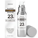 Super Vitamin C Serum for Face: 23% Vitamin C + Hyaluronic Acid, Vitamin E & Ferulic Acid Korean Skin Care Anti-Aging Serum for Fine Lines, Wrinkles, Dark Spots & Mature Skin - 1 Fl Oz