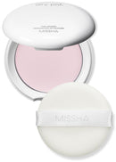 MISSHA Airy Pot Pressed Pink Powder Pact 5g/0.176 oz I Make Up Finishing Setting Powder For a Natural Radiant Finish