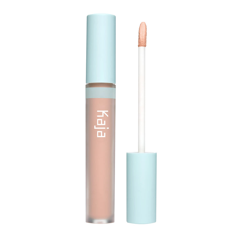 KAJA Eye Concealer - Cat Nap | Under Brightener, with Aqua Ceramide, Peach-toned, Hydrating, Blendable, Base Make up, Seamless Coverage for Dark Circles and Puffiness, Dark Spot Corrector, 0.19 Oz