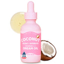 Coconut Dream Oil Glow + Hydrate Face & Body Oil with Vitamins E & A Lightweight, Non-Greasy Daily Moisturizer 100% Natural, 2 fl oz