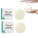 2PCs SkinFerm Collagen Milk Whitening Soap, Silk Protein Skin Repair Soap, Exfoliating and Brightening Soap for Dull, Uneven Skin, Smooth And Soft Complexion for Face & Body
