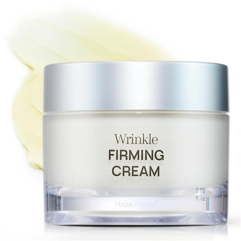 Anti-Aging Skin Tightening Face Cream, Korean Skincare Moisturizer with Hyaluronic Acid, Niacinamide, and Vegan Collagen for Fine Lines and Wrinkles, 2 Fl Oz