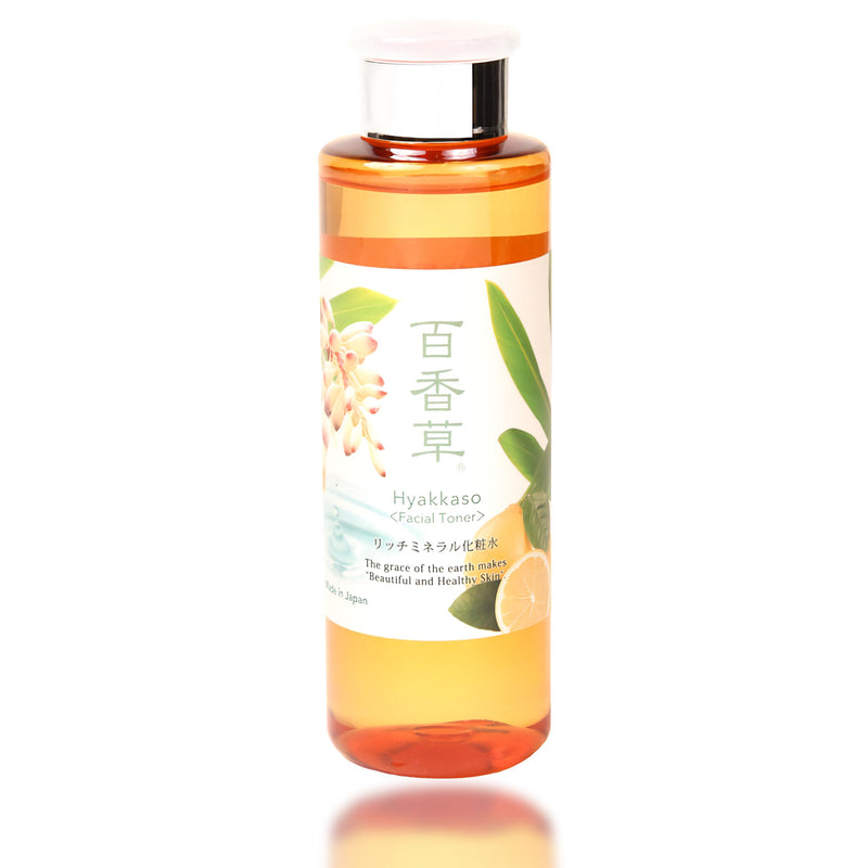 Acne Care Gentle Toner for Sensitive Skin, Dry Skin, Alcohol Free, Hyaluronic Acid Moisturizer, Japanese Skincare, Spring Water Facial for Men, Women, Teens, Hyakkaso | 6.76 fl.oz 200ml